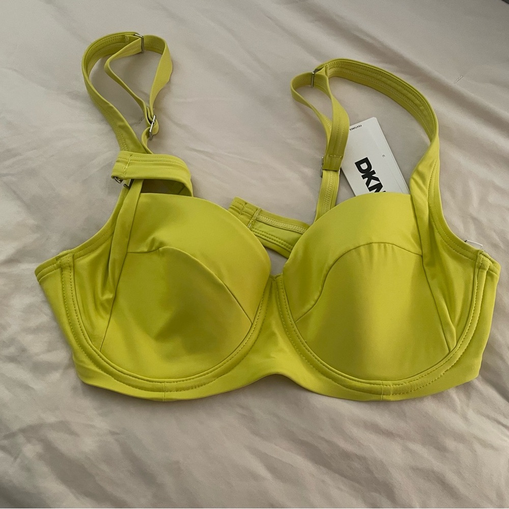 DKNY Vibrant Lime Bra